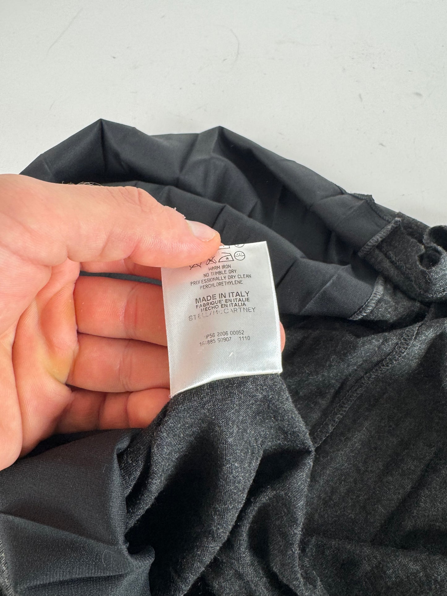 Vintage Stella Mc Cartney Wool Dress Black