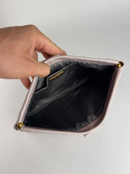 Pochette vintage en cuir rose Miu Miu