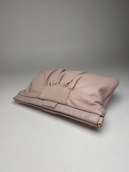 Pochette vintage en cuir rose Miu Miu