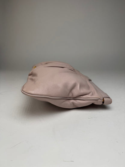 Pochette vintage en cuir rose Miu Miu