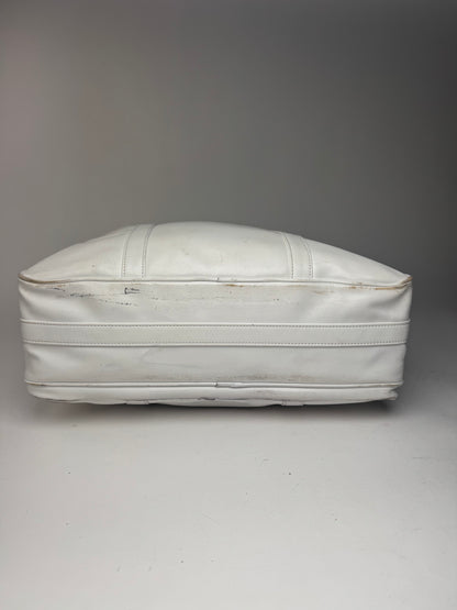 Sac en cuir vintage Comme Des Garçons blanc