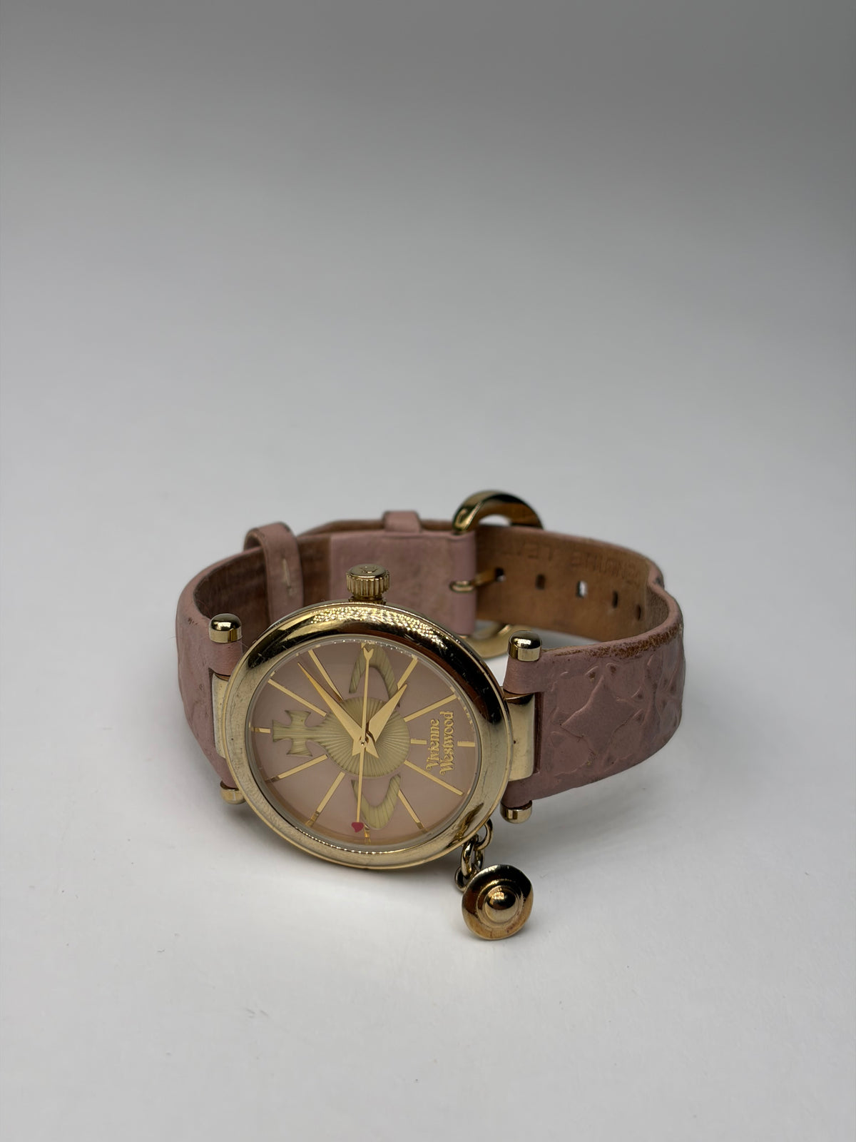 Vintage Vivienne Westwood Wristwatch Pink Gold c. 2010s
