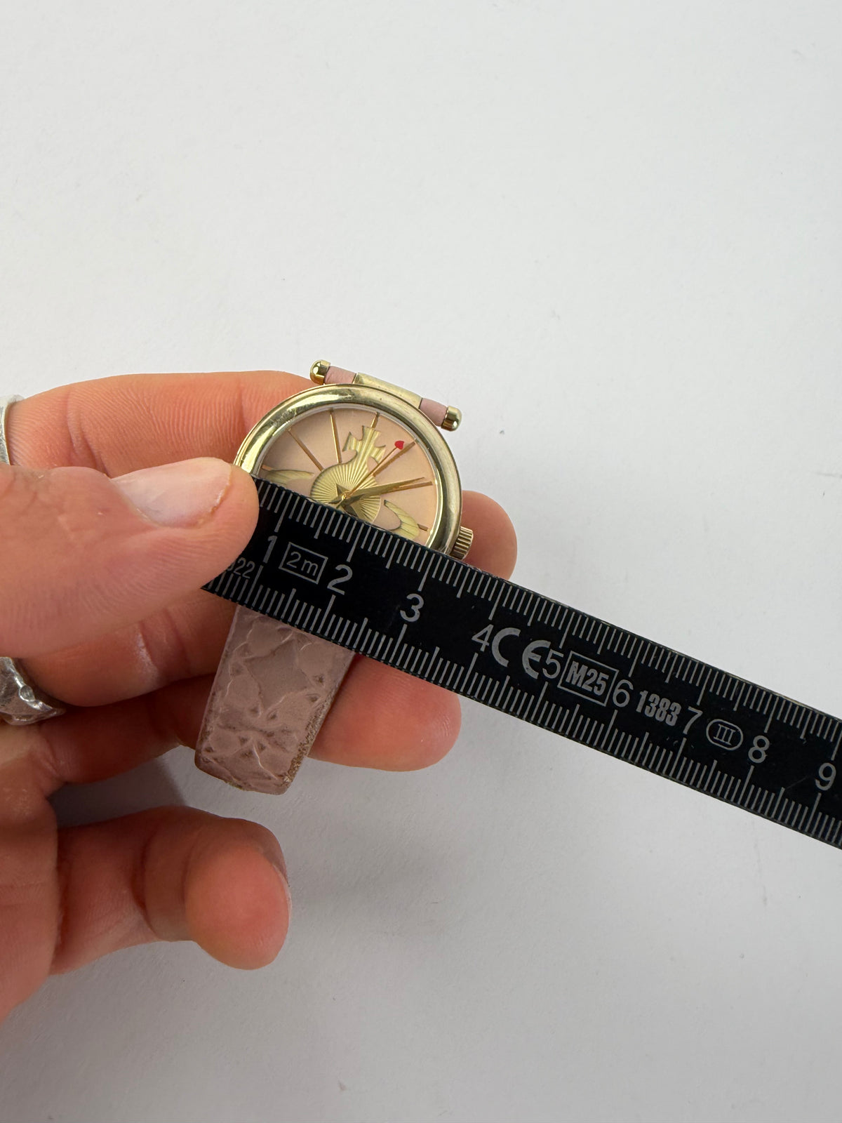Vintage Vivienne Westwood Wristwatch Pink Gold c. 2010s