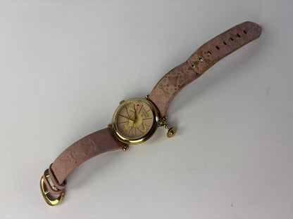 Vintage Vivienne Westwood Wristwatch Pink Gold c. 2010s