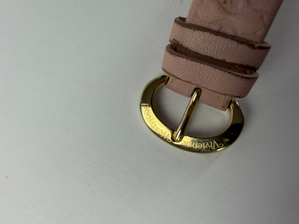 Vintage Vivienne Westwood Wristwatch Pink Gold c. 2010s