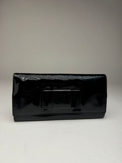 Vintage Miu Miu Patent Leather Wallet black