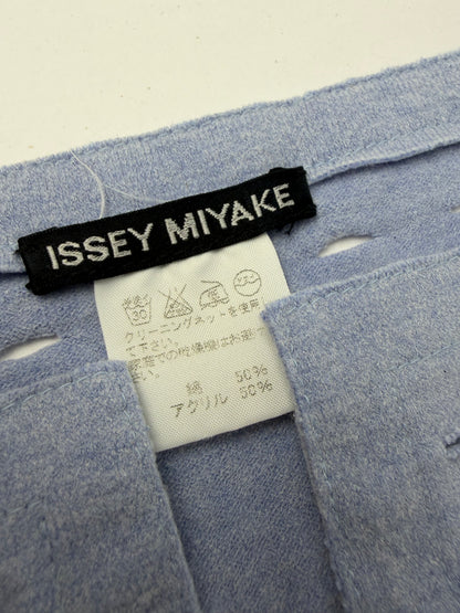 Vintage Issey Miyake Long Dress Light Blue M