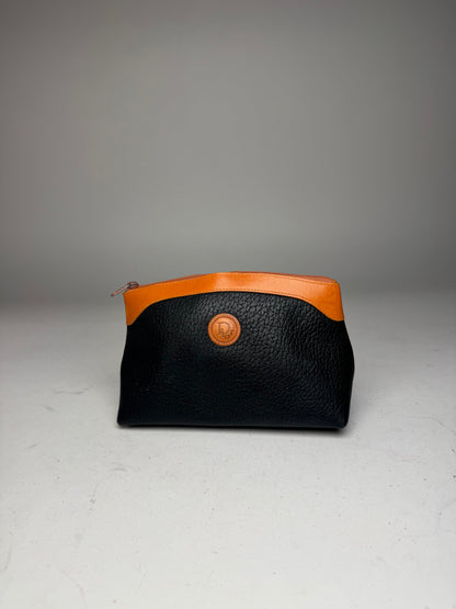 Vintage Dior Leather Clutch black brown