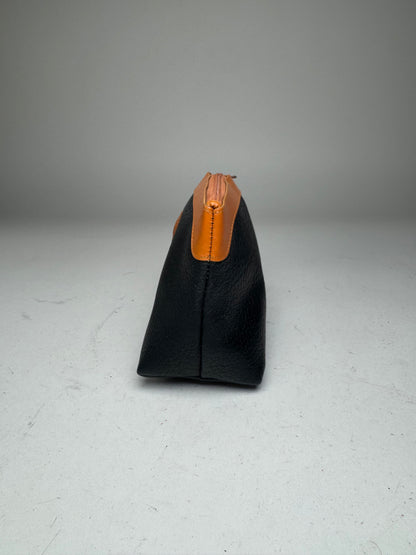 Vintage Dior Leather Clutch black brown