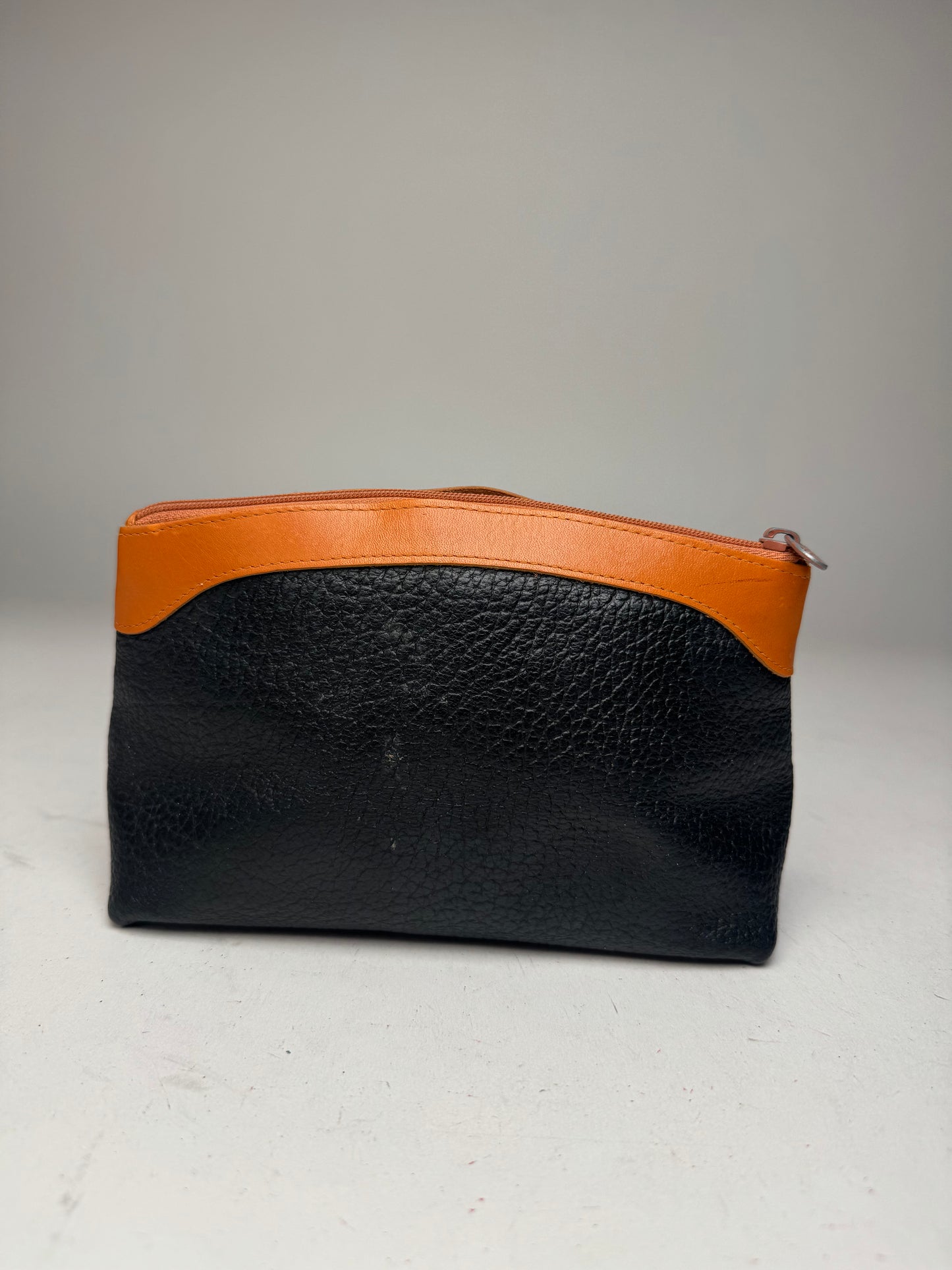Vintage Dior Leather Clutch black brown