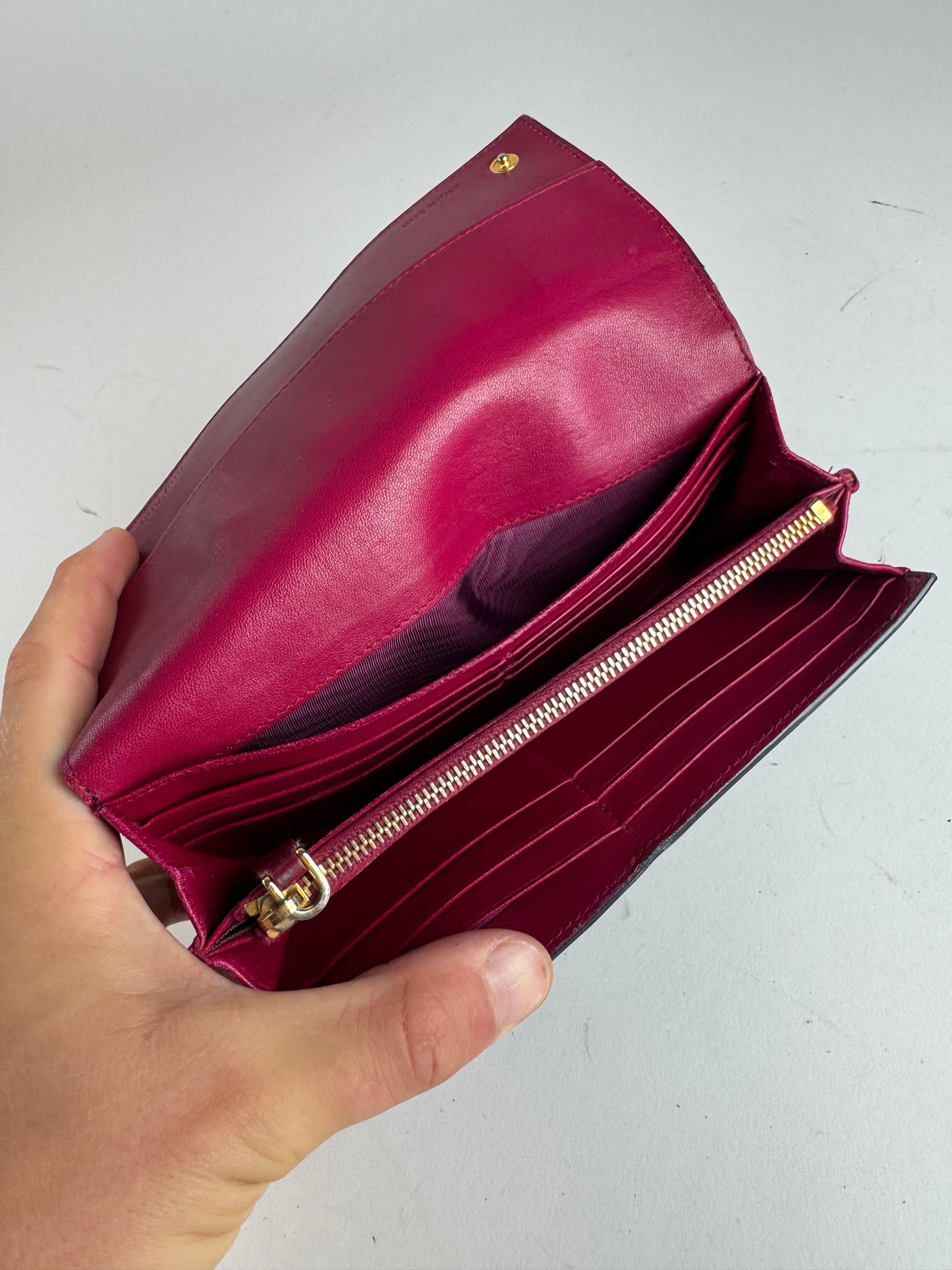 Vintage Miu Miu Patent Leather Wallet black