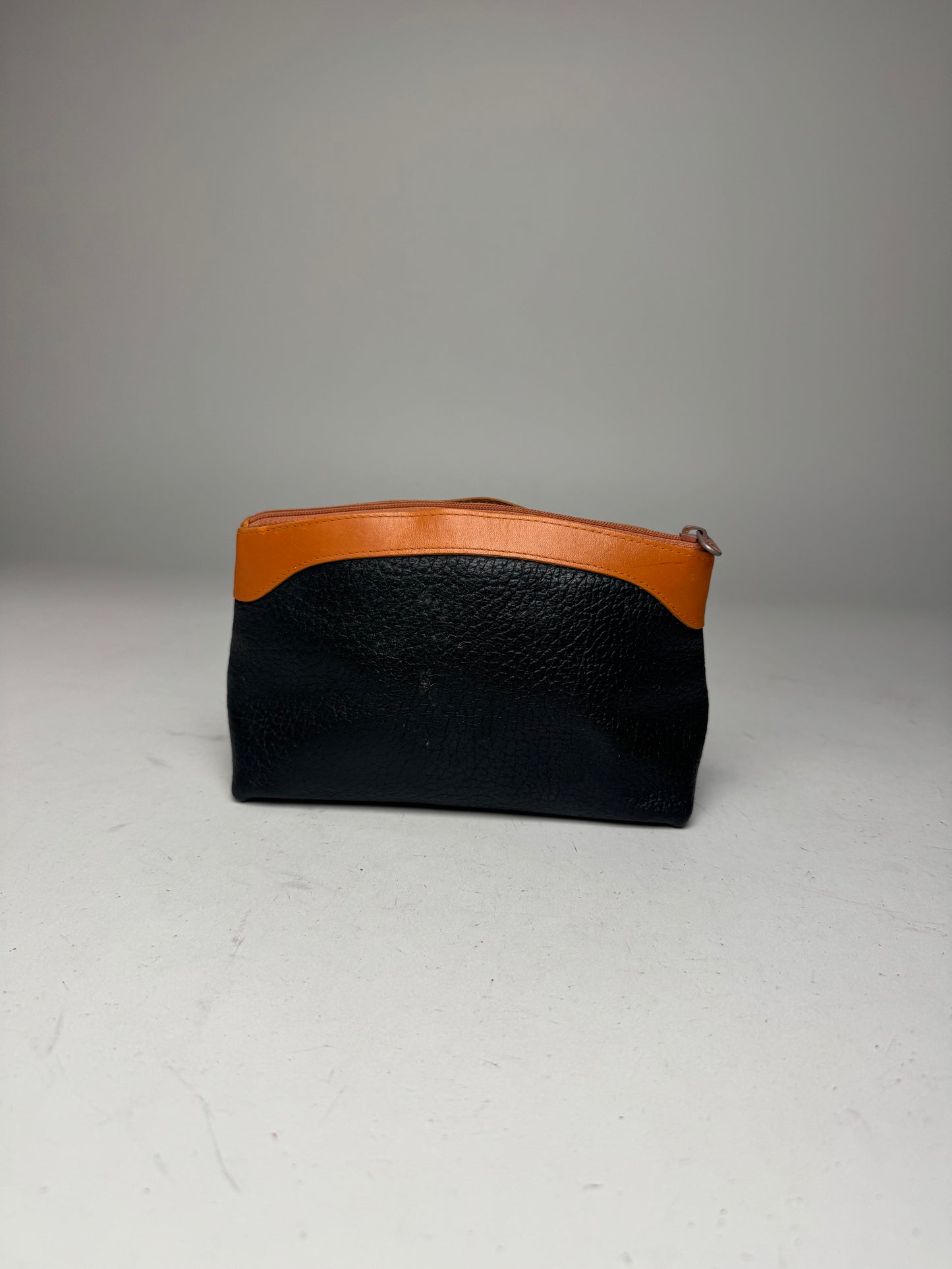 Vintage Dior Leather Clutch black brown