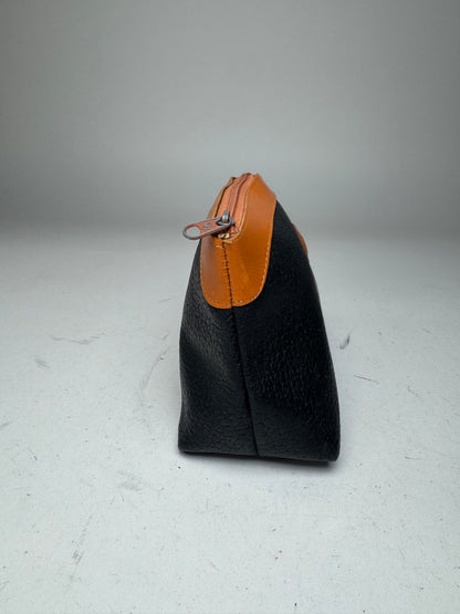 Vintage Dior Leather Clutch black brown