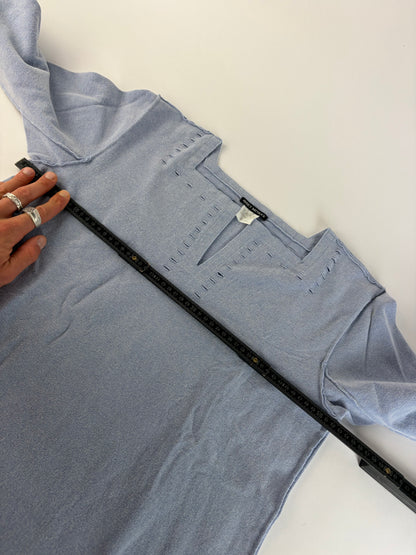 Vintage Issey Miyake Long Dress Light Blue M