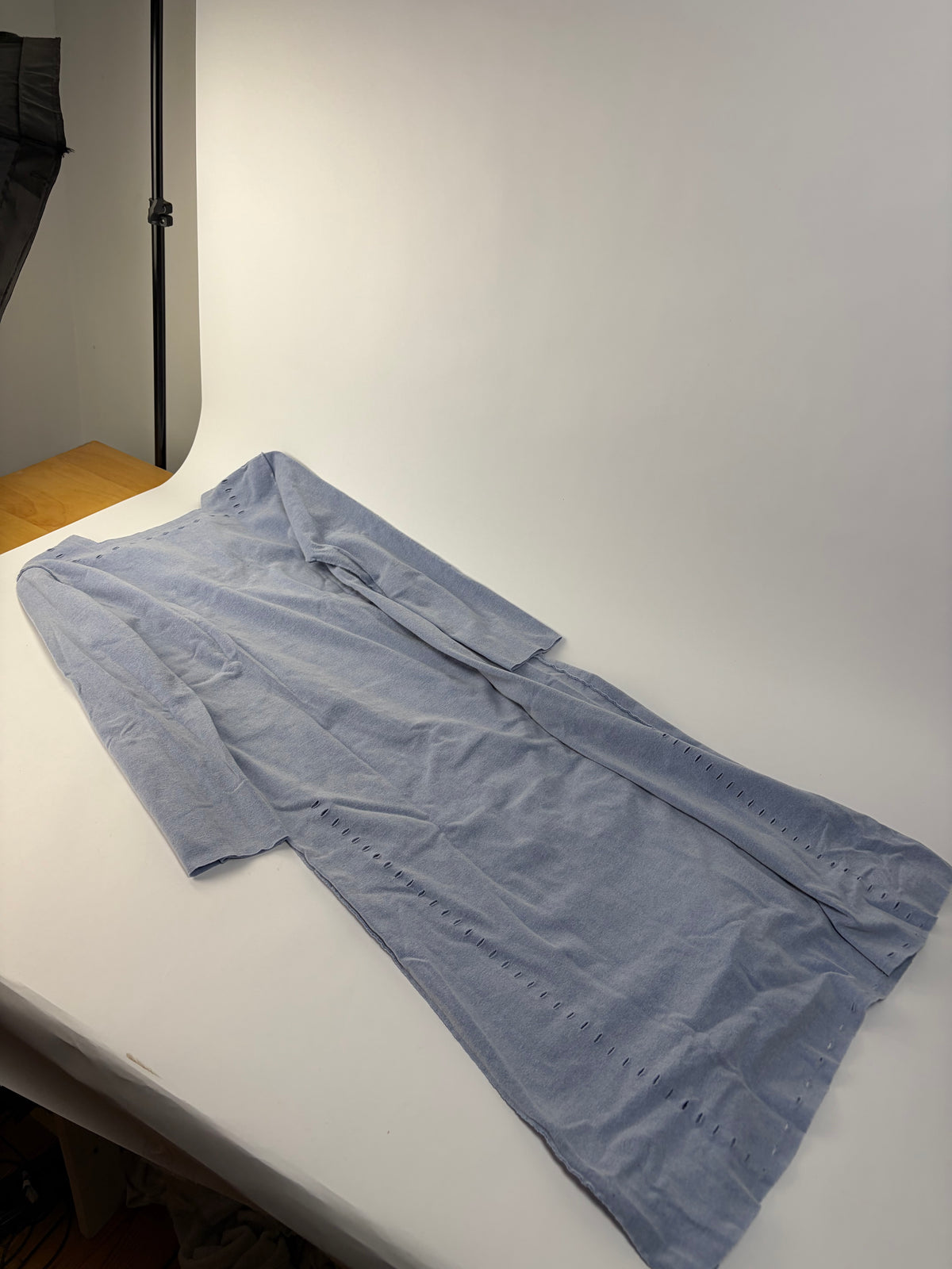 Vintage Issey Miyake Long Dress Light Blue M