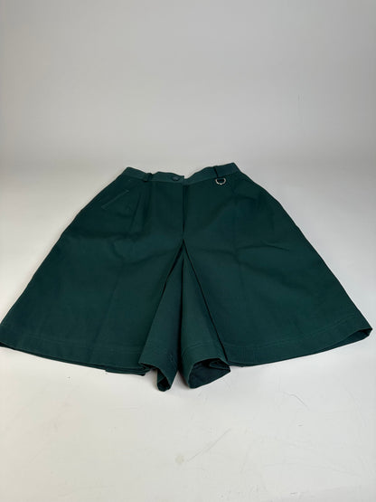 Vintage Dior Cotton Shorts Forest Green M