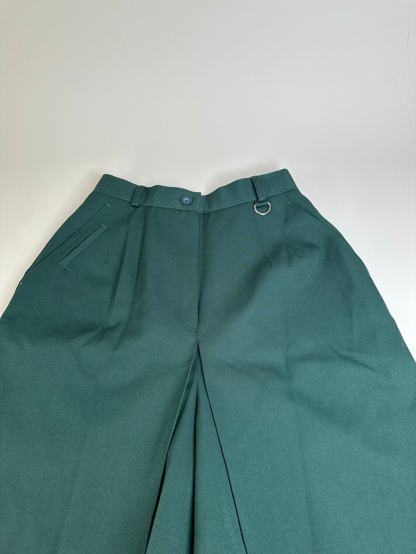 Vintage Dior Cotton Shorts Forest Green M