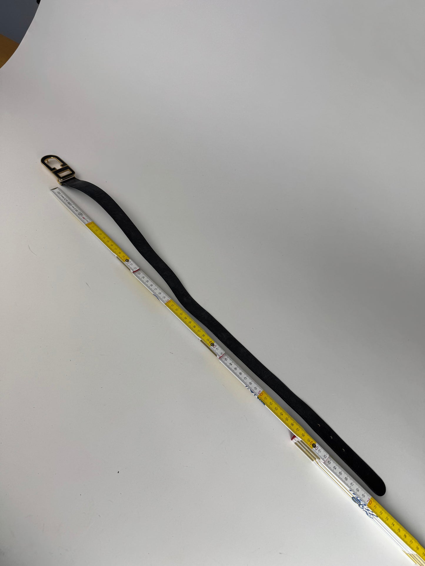 Vintage Dior Leather belt black