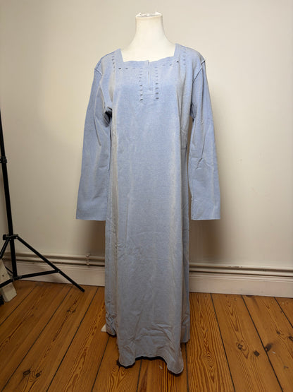 Vintage Issey Miyake Long Dress Light Blue M