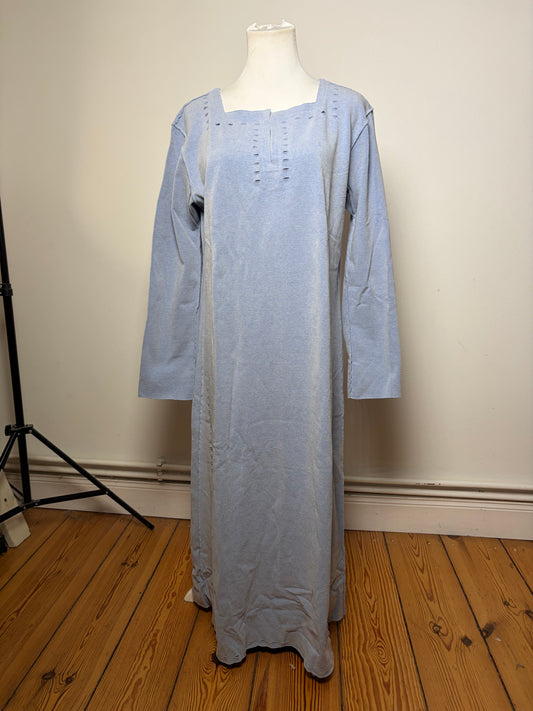 Vintage Issey Miyake Long Dress Light Blue M