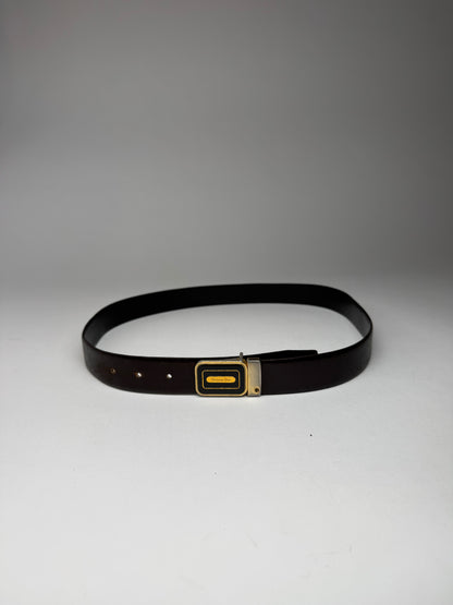 Vintage Dior Leather belt black