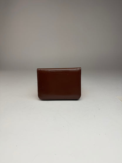 Vintage Gianni Versace Leather Card holder brown