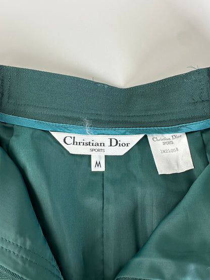 Vintage Dior Cotton Shorts Forest Green M
