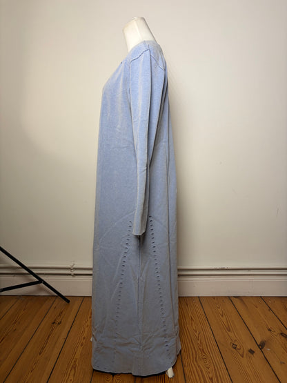 Vintage Issey Miyake Long Dress Light Blue M