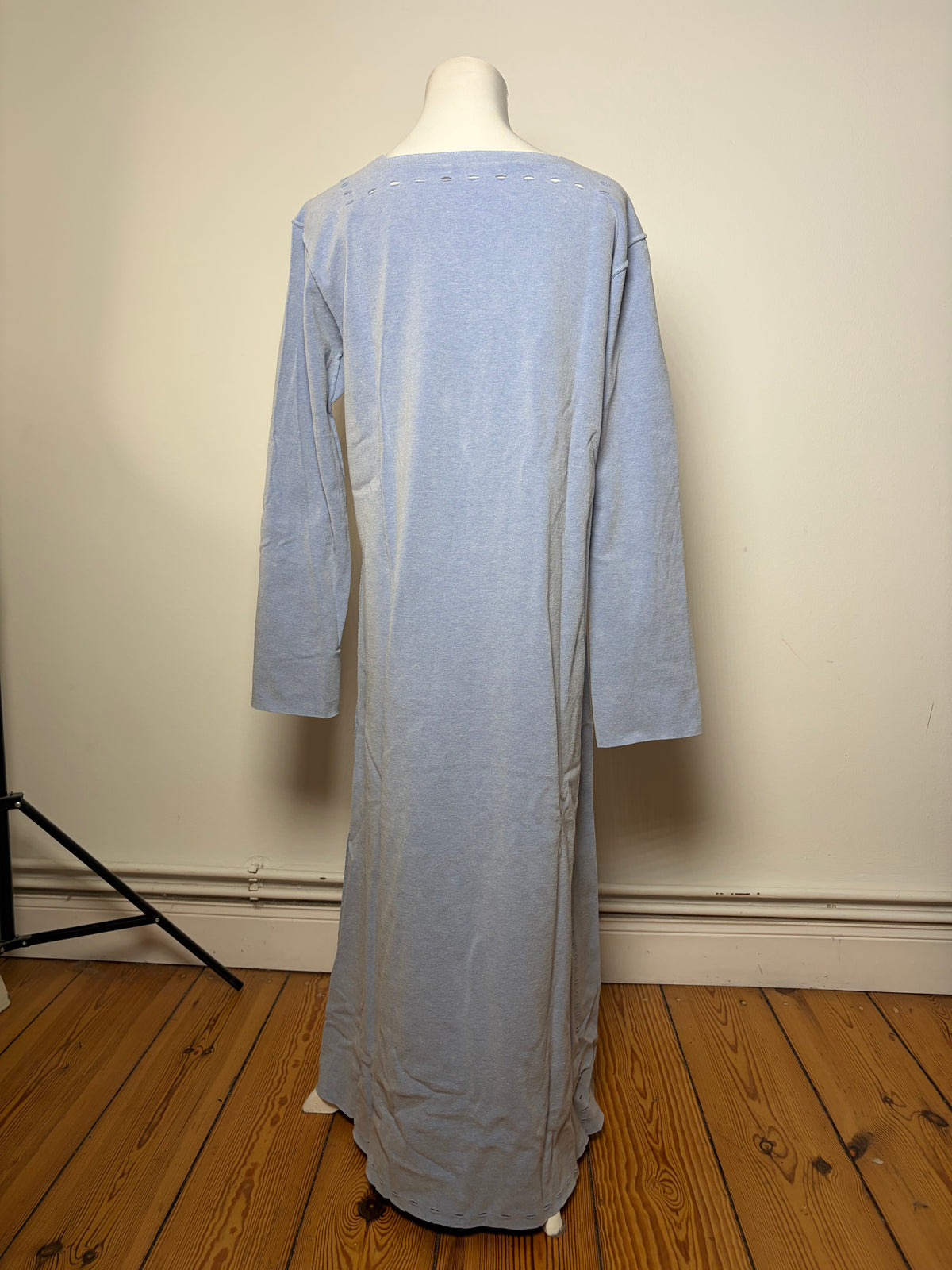 Vintage Issey Miyake Long Dress Light Blue M