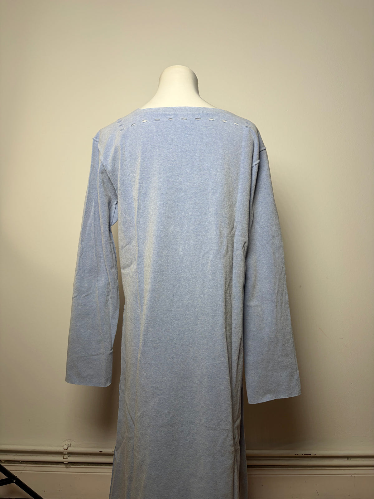 Vintage Issey Miyake Long Dress Light Blue M