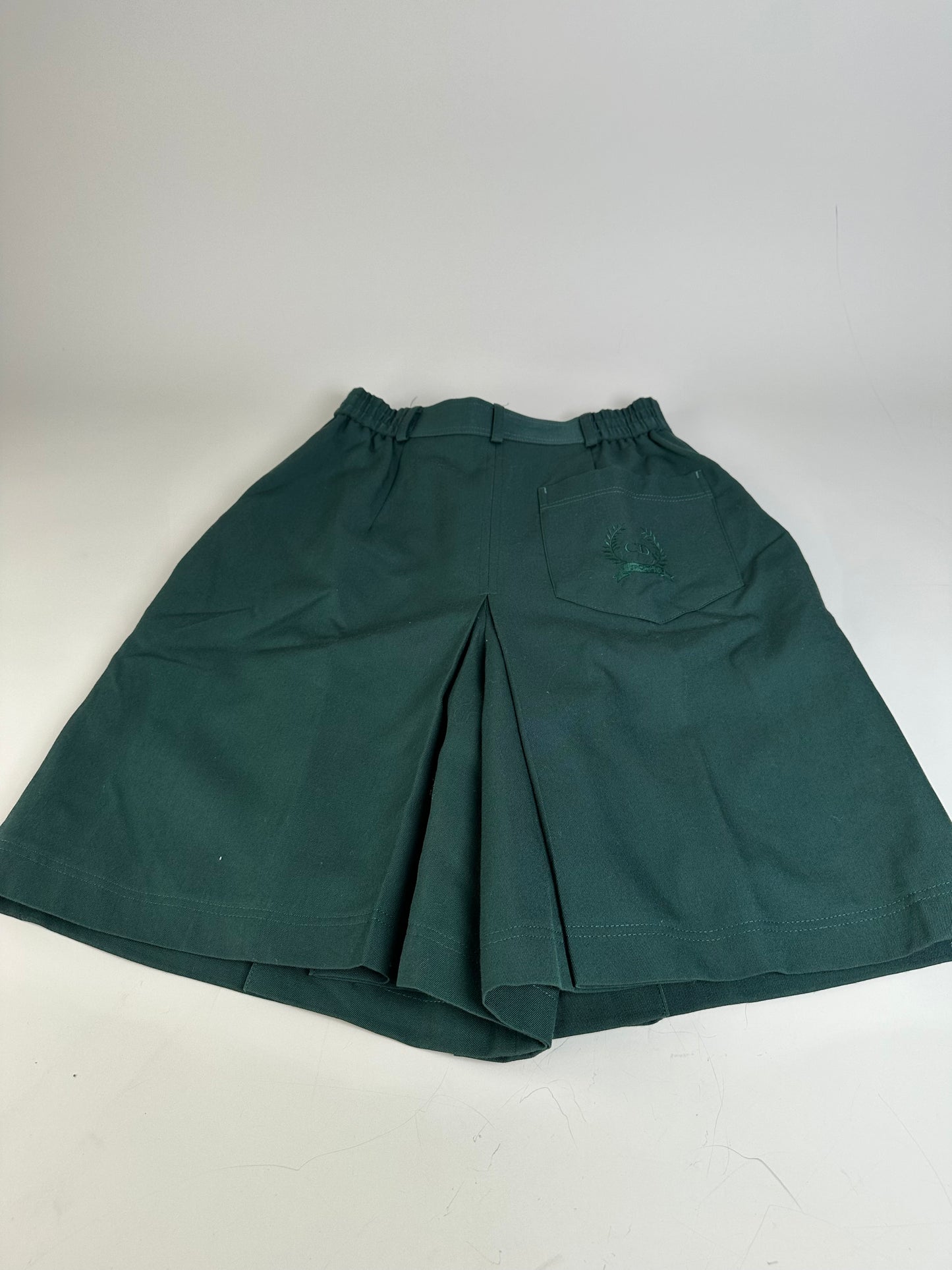 Vintage Dior Cotton Shorts Forest Green M
