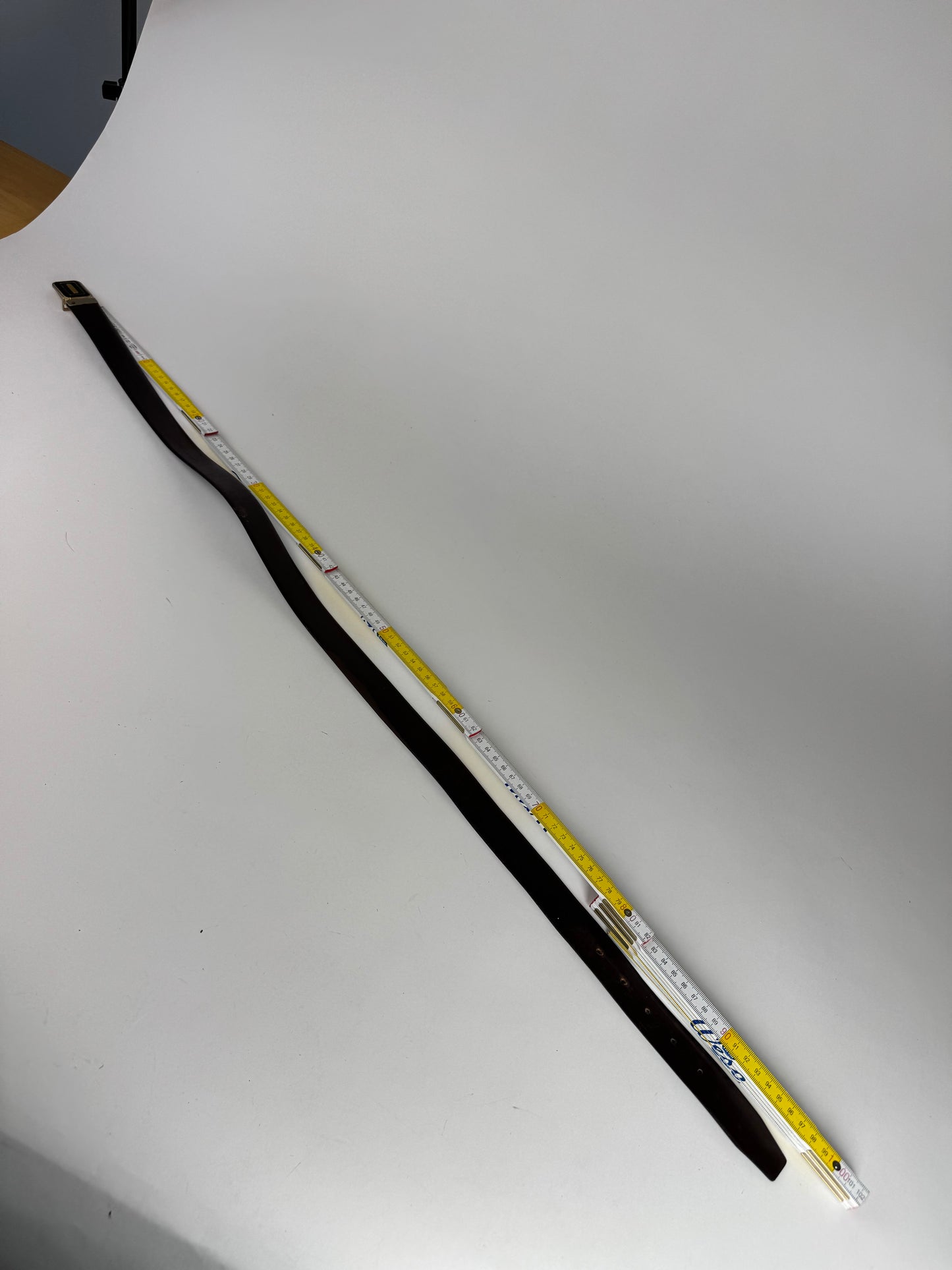 Vintage Dior Leather belt black