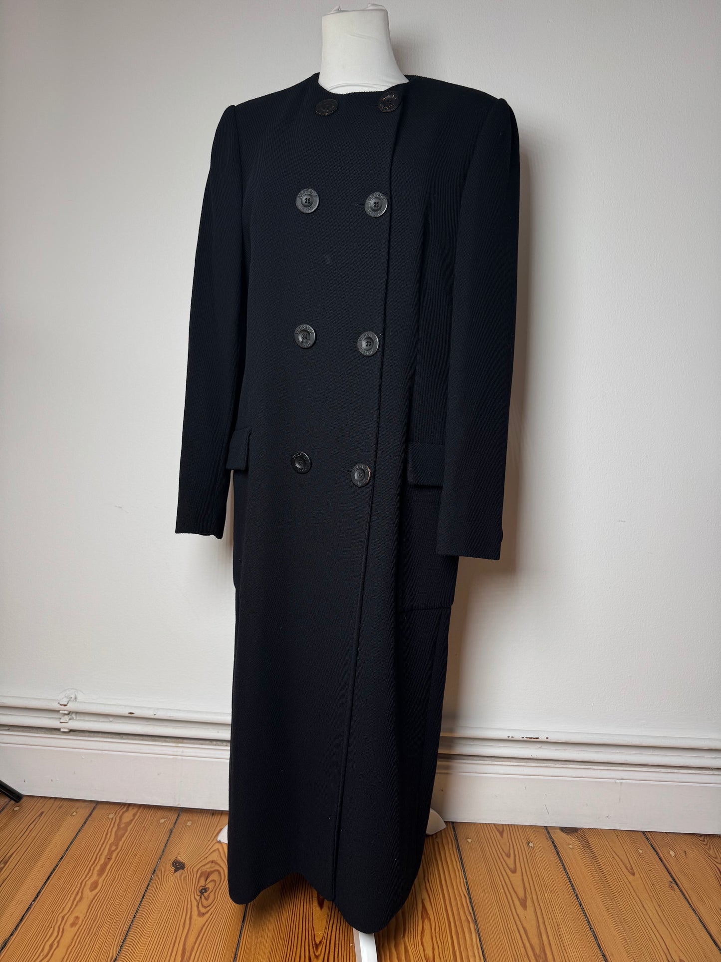 Vintage Gianni Versace Wool Trenchcoat L