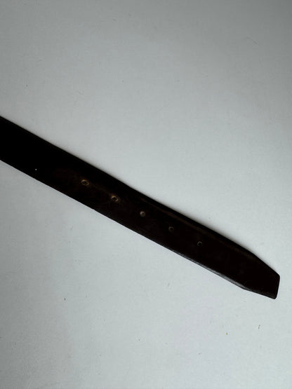 Vintage Dior Leather belt black