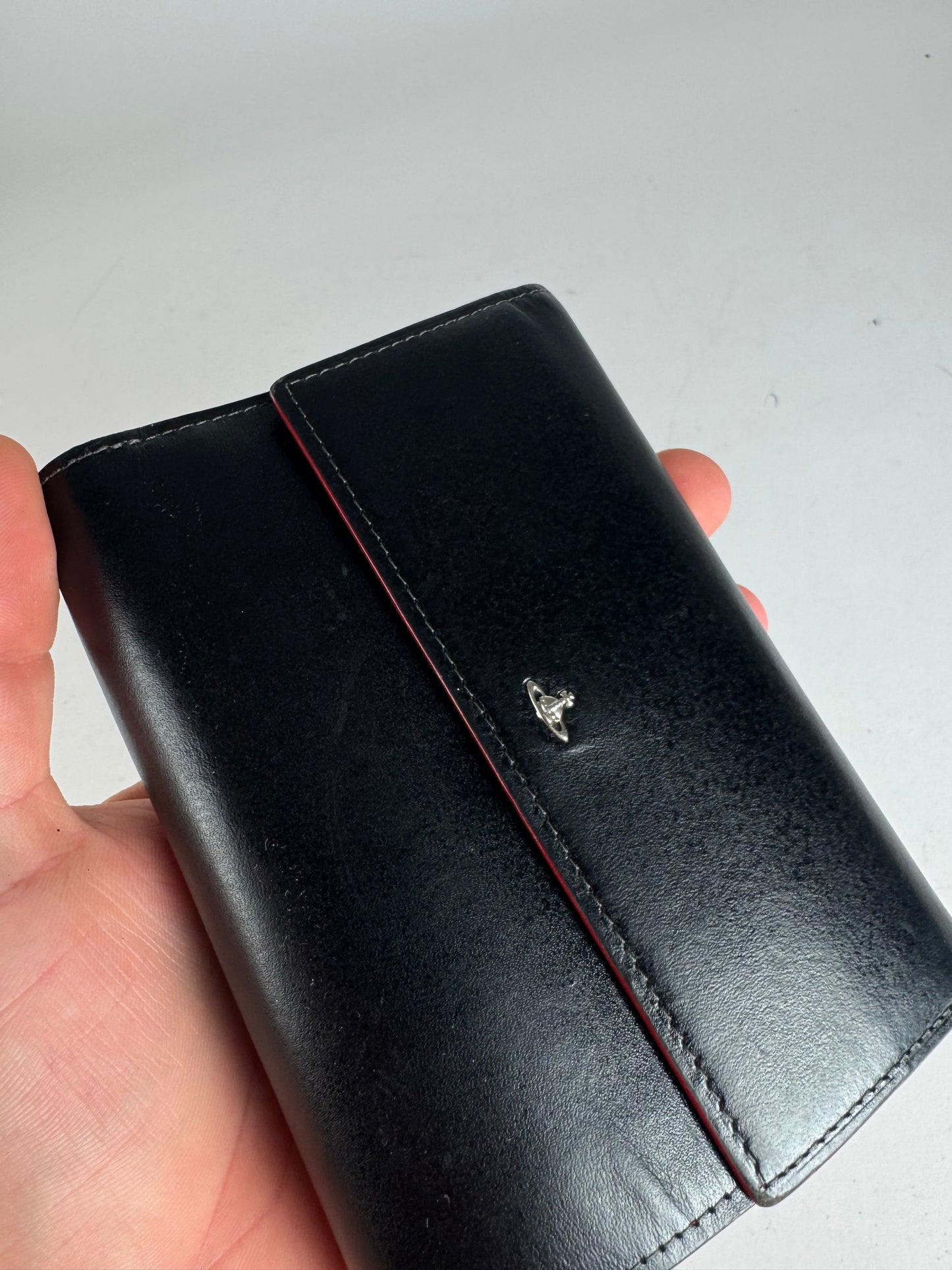 Vintage Vivienne Westwood Leather Wallet Black