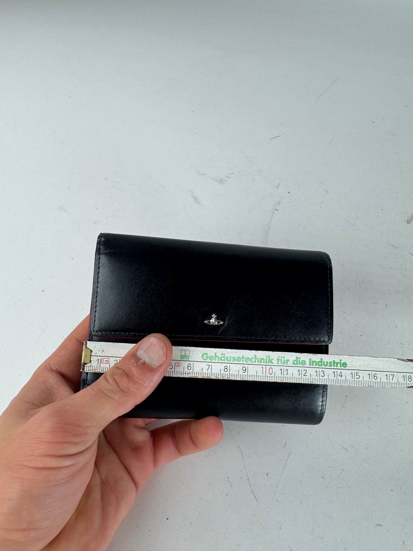 Vintage Vivienne Westwood Leather Wallet Black