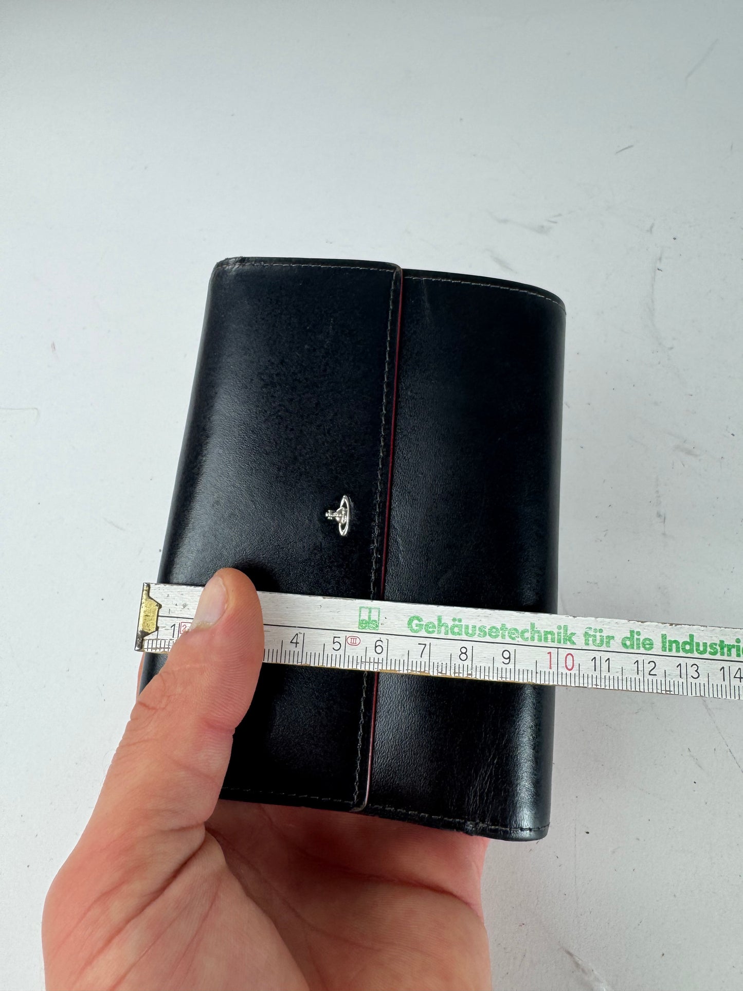 Vintage Vivienne Westwood Leather Wallet Black