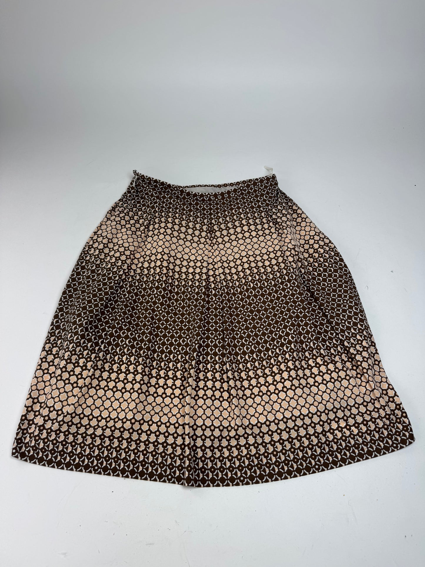Vintage Courreges Skirt Black Brown 38/M