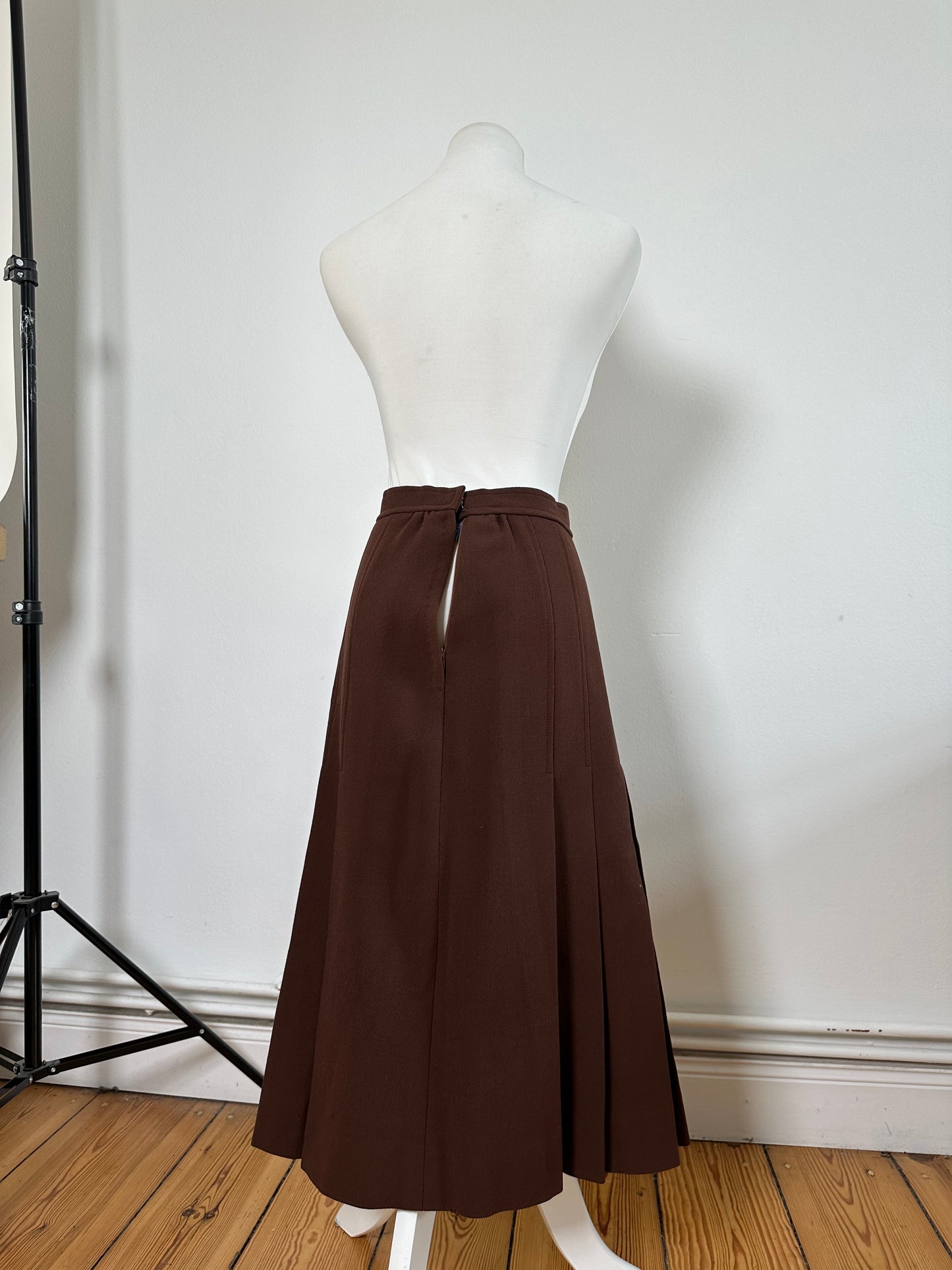 Vintage Givenchy Wool Blend Twin Set Blazer Brown M