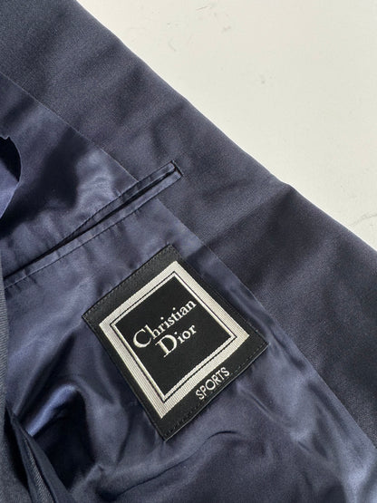 Vintage Dior Wool Blazer Navy 52/L