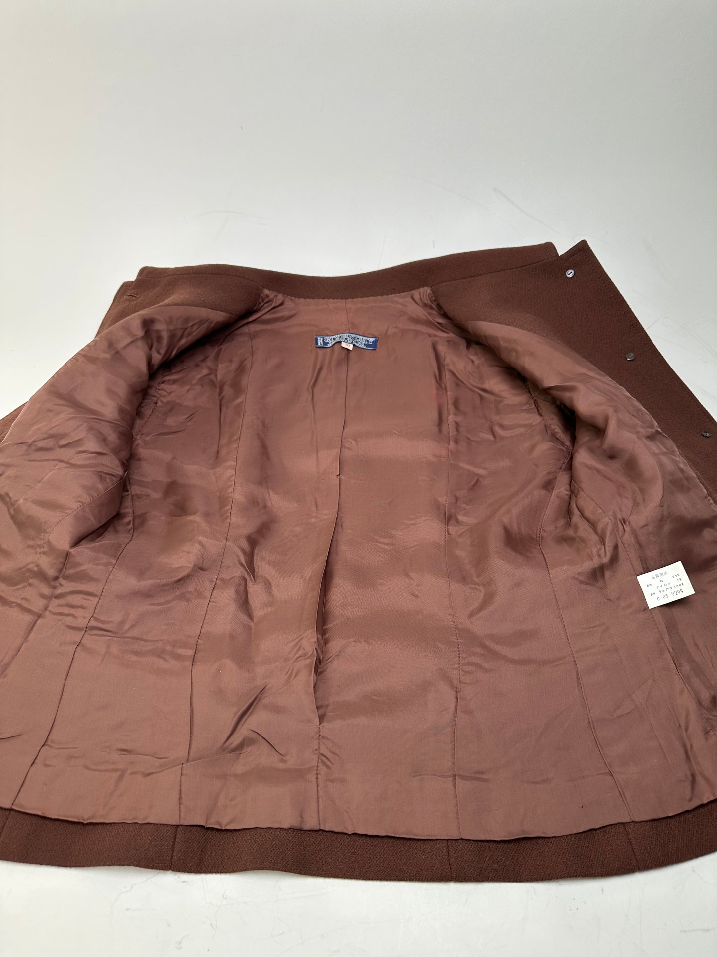 Vintage Givenchy Wool Blend Twin Set Blazer Brown M