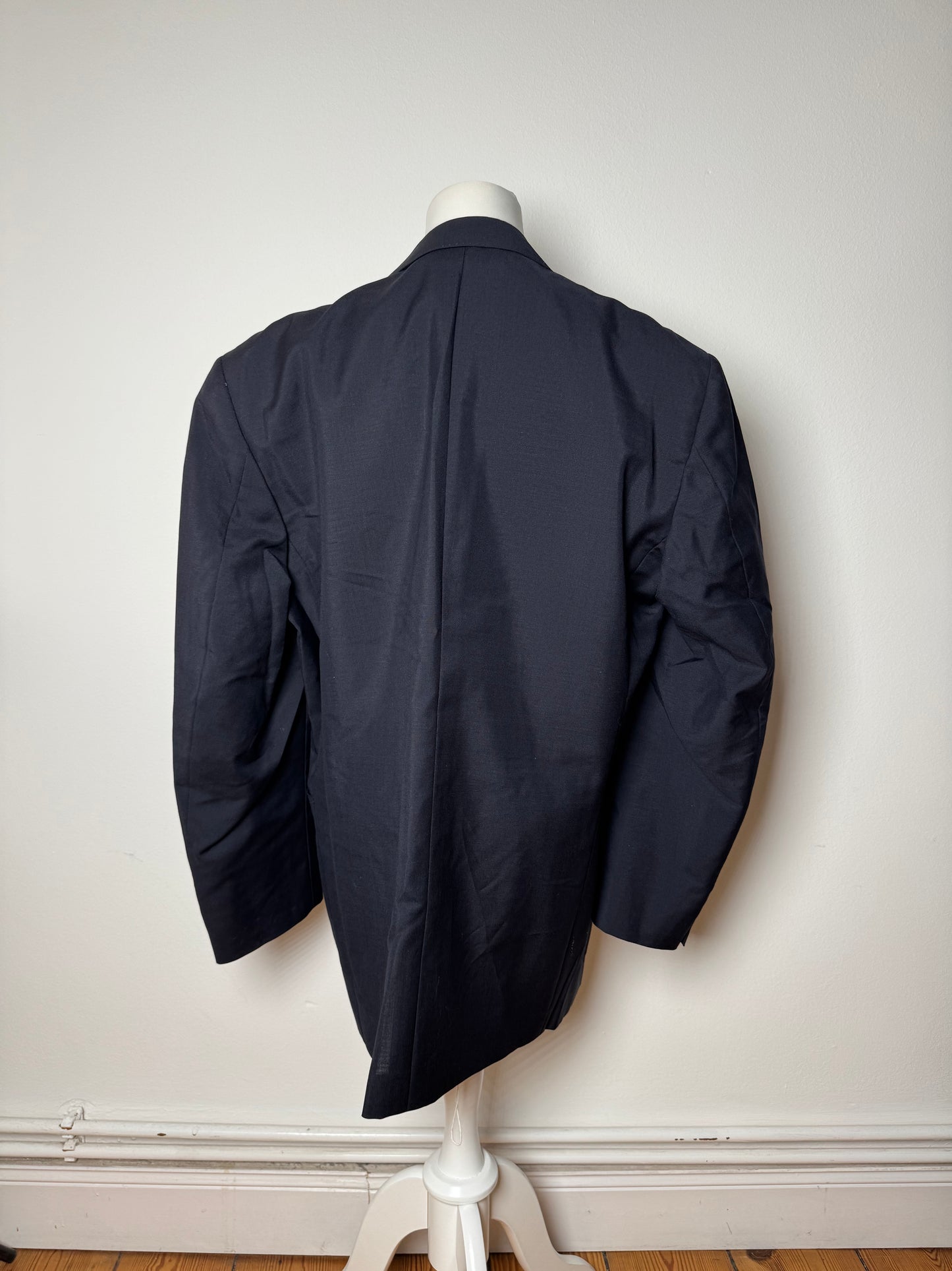 Vintage Dior Wool Blazer Navy 52/L