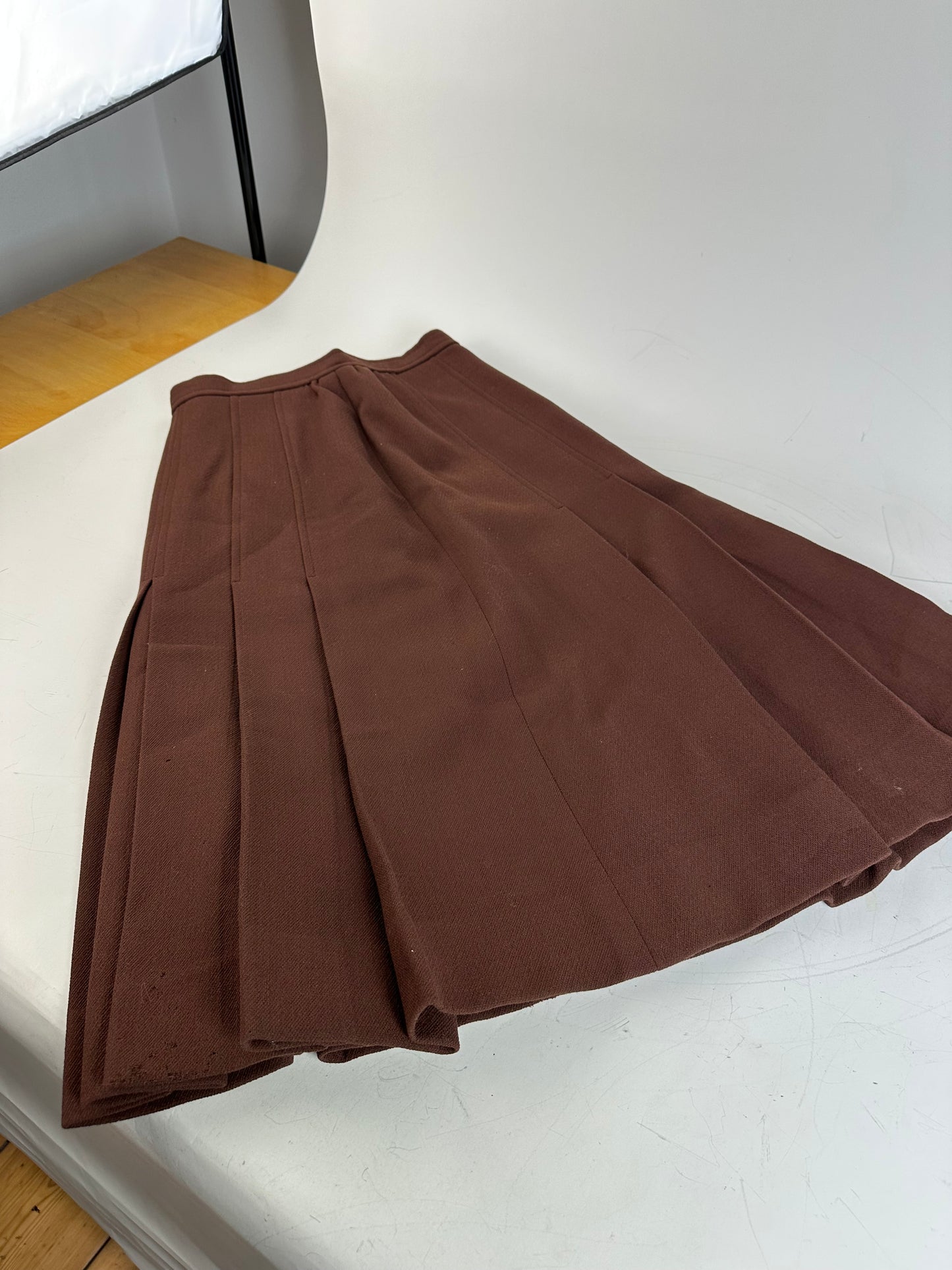 Vintage Givenchy Wool Blend Twin Set Blazer Brown M