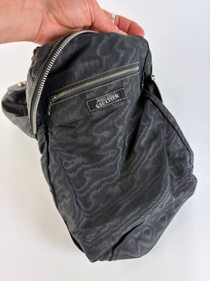 Vintage Jean Paul Gaultier Structured Top-Handle Bag Early 2000s Black