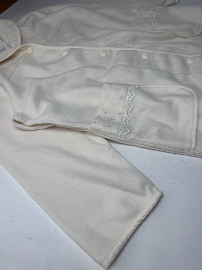 Vintage Givenchy Coat White L