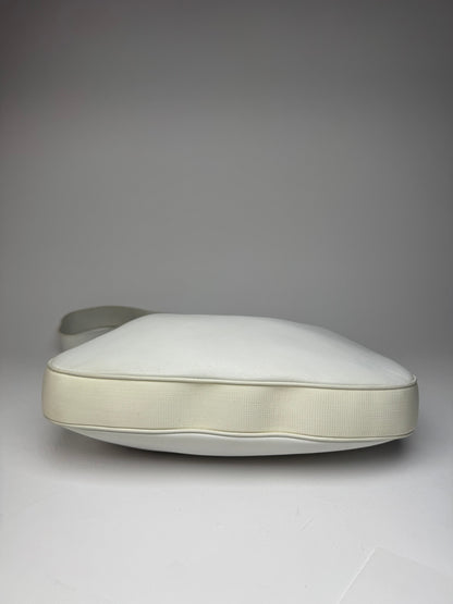 Vintage Gucci Tom Ford Leather shoulder bag white