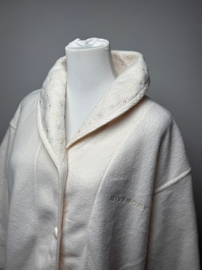 Vintage Givenchy Coat White L
