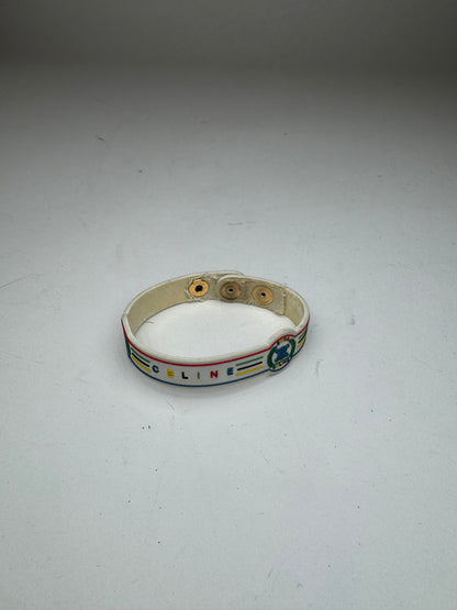 Bracelet en plastique vintage Céline Paris