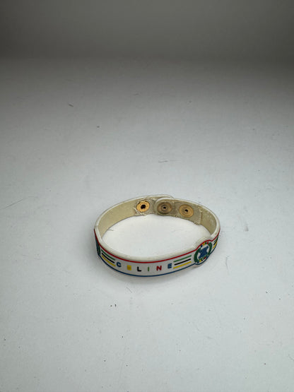 Bracelet en plastique vintage Céline Paris