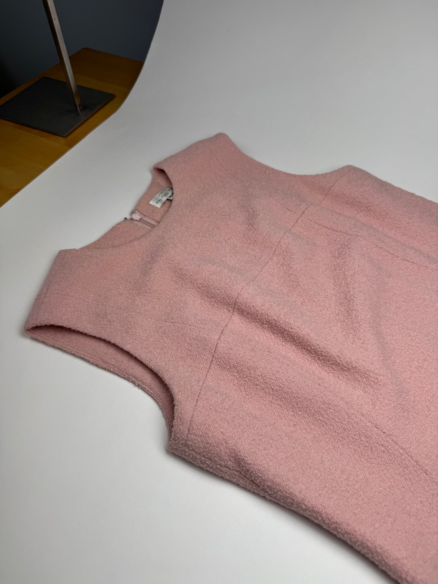 Vintage Balenciaga Wool Dress M pink
